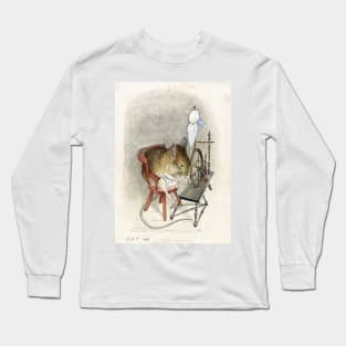 Mouse Spinning - Beatrix Potter Long Sleeve T-Shirt